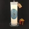 Bougie Précieuse - LABRADORITE SCULTÉ